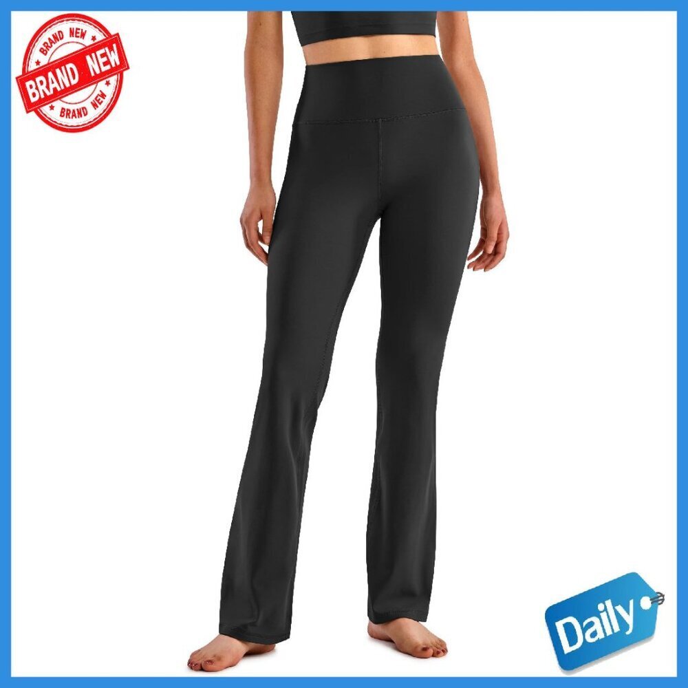 High Waisted Flare Leggings with Pocket, Bootcut Yoga Pants for Women